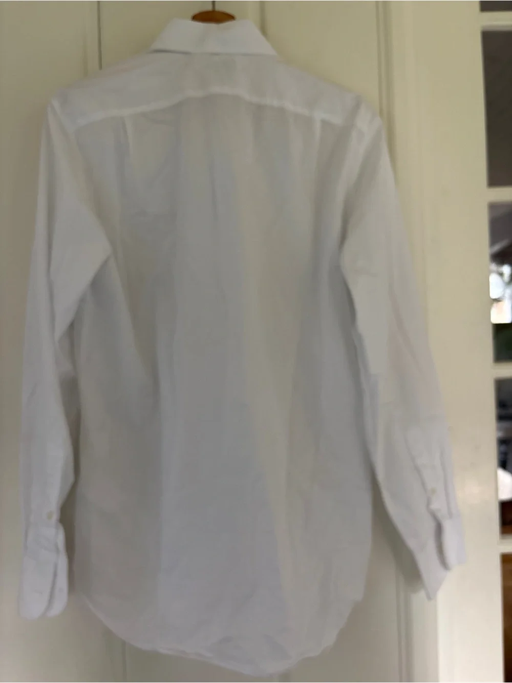 Men's Classic White Button-Up Shirt - Slim Fit JCrew